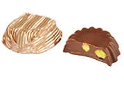 Milk Chocolate with Pistachio Gianduja