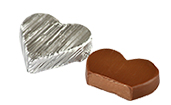 Heart Chocolate with Gianduja 3
