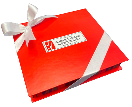 Chocolate With Logo Buyuk Sancar Music Course